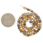 Bumblebee Jasper 4mm Faceted Round Beads Loose Beads 16 Inch for Jewelry Making Beads - color: Bumblebee Jasper
