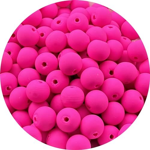 150pcs 8mm Polymer Clay Beads Round Spacer Beads Heishi Vinyl Beads for Making Bracelet Necklace Earring Accessories DIY Handmade Craft(Rose Red) - color: Rose Red, size: 8mm