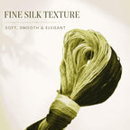 Mulberry Silk Floss Embroidery Thread Floss-Cross Stitch Threads China Silk Woven Jewelry Threads DIY Sewing Kits (108) - color: 108
