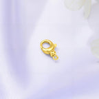 14K Yellow Gold Jewelry Clasp Necklace Extender Clasp Bracelet Extension Connector for DIY Necklace Bracelet Anklet Jewelry Making, 14K Gold Clasp for DIY Jewelry Making (Style 13) - style: Style 13