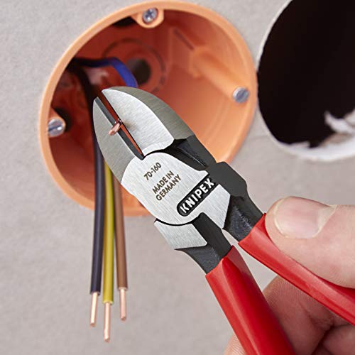 KNIPEX 70 01 160 Diagonal Cutters, 6.25-Inch