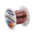 20 Gauge Aluminum Craft Wire, 0.8mm Jewelry Wire for Jewelry Making Supplies and DIY Metal Craft Art (Bronze, 100 Feet) - color: Bronze, size: 20 Gauge 100FT