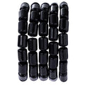 Natural Black Agate Cylinder Tube Beads 10x14mm 38cm/str Loose Semi Gemstone Stone Beads for Making Bracelets Necklace - color: Black Agate