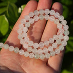 6mm Natural Stone Beads 65pcs White Jade Jasper Polished Round Smooth Crystal Loose Gemstone Beads for Jewelry Making DIY Bracelet Necklace Earring Crafts Supplies - color: White Jade 6mm-65pcs