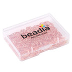 BEADIA Rose Gold Plated Jump Rings Non Tarnish 7mm 300pcs for Jewelry Making Findings - color: Rose Gold, size: 0.7x7mm