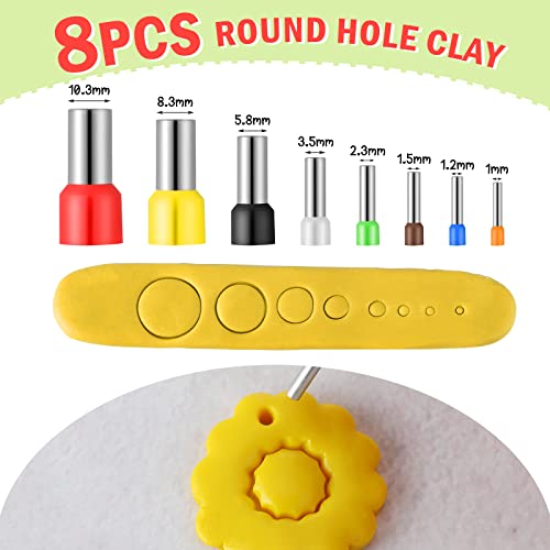 Kajaia 114 Pcs Polymer Clay Earring Cutters Bohemian Polymer Clay Cutters for Earrings Set Jewelry Making Supplies for Women Craft DIY - color: Boho