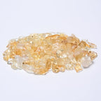 3-5mm Natural Citrine Gemstone Chips Loose Beads Semi Precious for Jewelry Making DIY Handmade Craft Supplies 1 Strand per Bag Approxi 32" - color: Citrine