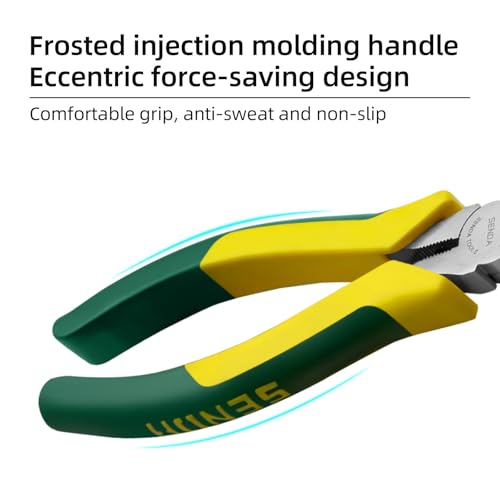 SENDA 6 Inch Wire Cutters CRV Steel, Heavy Duty Diagonal Flush Cut Side Cutters Pliers, Comfort Grip Handle Wire Snips for Crafting, Floral, Electrical, Jewelry Making & DIY Projects - style: Diagonal cutters