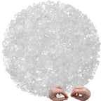 XIANNVXI Clear Quartz Beads, Natural Chip Stone Beads 400Pcs Crystal Bead 5-8mm Irregular Healing Crystal Loose Rocks for DIY Jewelry Making - color: Clear Quartz