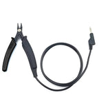 Grounded Plier, Precise Control Unleash Unrivaled Precision for Fine Chain Welding, 3ft Cable Secure Connection, Ideal for Permanent Jewelry Fine Chain Welding, Black
