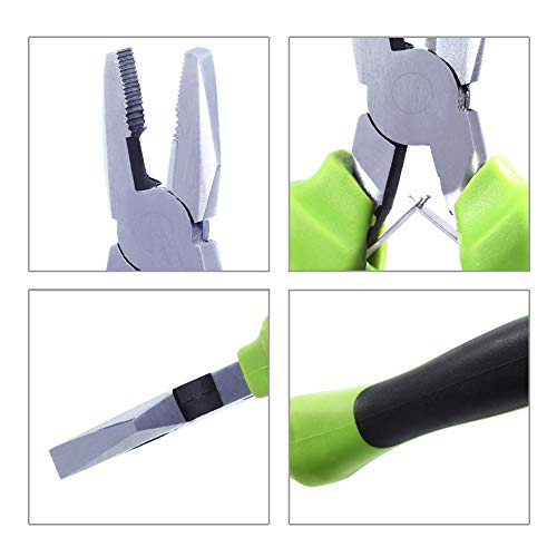 SPEEDWOX Mini Lineman's Pliers - 5 Inch Combination Pliers with Wire Cutters for Jewelry Making, Beading, Hobby Work & DIY - style: Lineman's Pliers