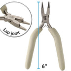 The Beadsmith Nylon Jaw Pliers - Bracelet Bending Pliers, Comfort Grip Handle w/Double Leaf Springs, 6 Inches - style: WrapMaker