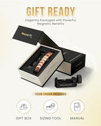 MagnetRX® Magnetic Copper Bracelet for Men — EllipseMAX 5X Strength 5,000 Gauss Magnets — Designed in USA & Patent Pending — Premium Mens Copper Bracelet with Adjustable Length - color: 5x Strength - EllipseMAX (5,000 Gauss)