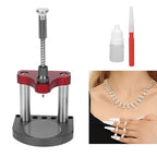 Professional Watch Dials Feet Repair Set with Welding Machine Alloy Texture Repair Machine Great for Precise Restoration