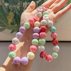 16mm Acrylic Bead 100pcs AB Cream Purple Color Acrylic Bead Chunk Bubblegum Beads for DIY Crafting Necklace Bracelet Jewelry Making Keychain (Cream Purple) - color: cream purple