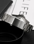 watchdives Watch Buckle 18mm Stainless Steel Watchband Clasp Silver Fold Safety Milled Clasp Replacement - color: Silver, size: 18mm
