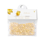 Raicegs 100pcs 4mm Citrine Beads Natural Gemstone Beads Round Loose Beads for Jewelry Making DIY Bracelets Necklace - color: Citrine, size: 4mm Round