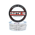 Solid Bare Stainless Steel Wire Round Selection, Dead Soft, 5OZ, 22 Gauge - color: Stainless Steel, size: Stainless Steel 5 OZ - 22 GA