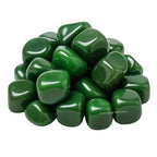 Amazing Gemstone Dark Green Aventurine Crystal Tumbled Stones Polished Rocks - Natural Gem Stones for Healing - DIY Crystals for Protection (1 Piece) - color: Dark Green Aventurine