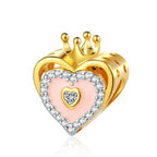 Charm for Bracelets and Necklaces, Heart Animals 925 Sterling Silver Bead Celestial Sun Moon Star Charms Jewelry Gift for Women Girls - color: Happy Birthday Heart Charm