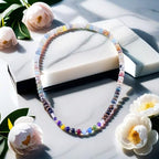 Rondelle Beads for Jewelry Making 5x8mm Natural Stone Beads 1 Strand 15.5inch Lentil Spacer Beads Rondelle Gemstone Bead Semi-Precious Stone Bead for Bracelet Necklace Crafts Mix Colors - color: Rondelle Stone Beads Mix