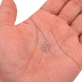 1000PCS 4mm 0.6mm Thickness 22 Gauge Stainless Steel Jump Rings, Unwelded Metal Round O Rings for Necklace Bracelet Keychain Chainmail Jewelry Making - size: 4mm OD-0.6mm Thick-22 Gauge