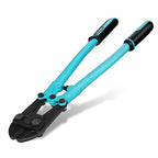 DURATECH 18-inch Heavy Duty Bolt Cutter for Rods, Bolts, Rivets, Chains, and Steel Wires, Bi-Material Ergonomic Rubber Grip Handle, Chrome Vanadium Steel Forged Blade - size: 18" Bolt Cutter