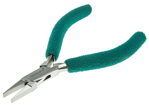 Baby Wubbers Flat Nose Jeweler's Pliers - color: Turquoise, size: Flat Nose - Small