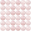 100Pcs Natural Stone Beads 6mm Rose Quartz Round Gemstone Loose Beads with Elastic Bracelet String for Bracelets Necklace Jewelry Making - color: Rose Quartz, size: 6mm