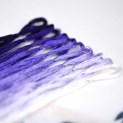 MIINGGUXIUYI Mulberry Silk Floss Embroidery Thread Floss-Cross Stitch Threads China Silk Woven Jewelry Threads DIY Sewing Kits (96) - color: 96