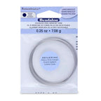 Beadalon Remembrance Stainless Steel Memory Wire, Round, Ring, Small, Bright, 1 oz, Approx. 300 coils - size: Bracelet, Large Heavy Duty, style: 0.25 oz, approx. 7 coils