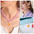 Craftdady Resin Plastic Miniature Food Snack Pendants Charms Ice Drink Juice Pendants Cute Bottle Fruit Keychain Charms Hang Ornament for DIY Craft Earring Bracelet Necklace Jewelry Making - color: Yellow Simulated Bread