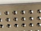 Jewelry Wire Drawplate Carbide Steel Round Draw Plate for Jewelry Wire Making (0.26-2.8mm, 39 Holes) - size: 0.26-2.8mm, 39 Holes