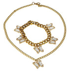 Crystal Zirconia Gold Plated Brass Charms for Jewelry Making Bracelet Necklace Earring Pendant Craft Supplies DIY Accessories - color: Butterfly-White-5Pcs