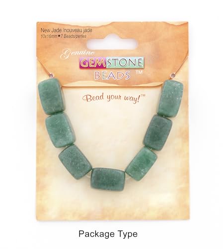 Expo International New Jade Natural Gemstone Beads and Pendants Collection for Jewelry Making | Green