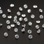 FASHEWELRY 500Pcs 1.5mm Cubic Zirconia Cabochons Tiny Rhinestone Clear Pointed Back Faceted Crystal Diamante Gems for Nail Art Craft Replacing Jewelry Grade AAA - color: Clear, size: 1.5mm