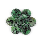 JOE FOREMAN 2x6mm Natural Green Zoisite Stone Semi-Gemstone Heishi Disc Rondelle Spacer Beads for Jewelry Making Full 15" Strand Energy Stone Healing Power - color: Green Zoisite Stone