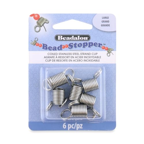 Beadalon Bead Stopper, Large, 6 pc - size: Large, 6 pc