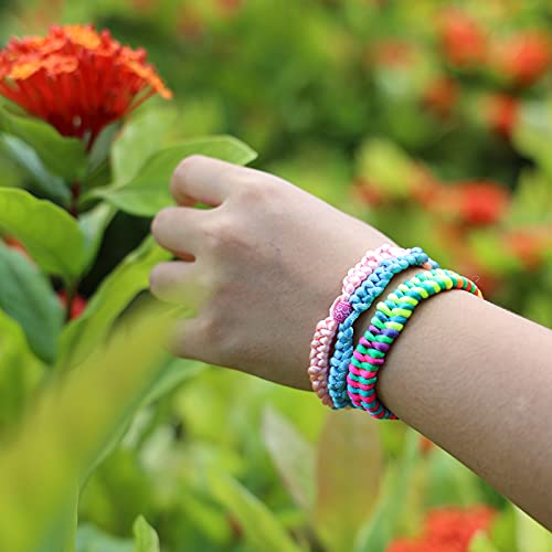 DDAI Arts and Crafts for Kids Age 8-12 Friendship Bracelet Making Kit for Girls - Best Birthday Gifts Ideas for Girl 7 9 10 11 Year Old - Popular Bracelets String Maker Toys Set - color: Purple