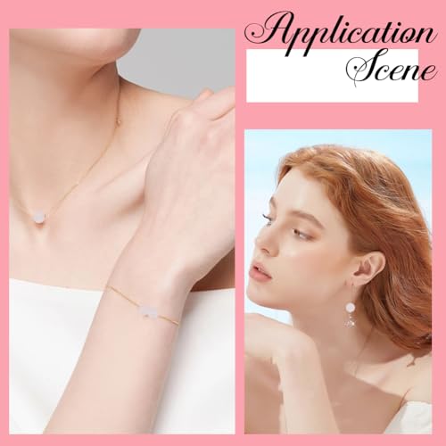 1 Box 6MM 120PCS Natural Rose Quartz Beads with Hole Round Pink Crystal Energy Power Chakra Power Stone Gemstone Reiki Loose Spacer Bead Bulk for Jewelry Making Bracelet Necklaces DIY Craft