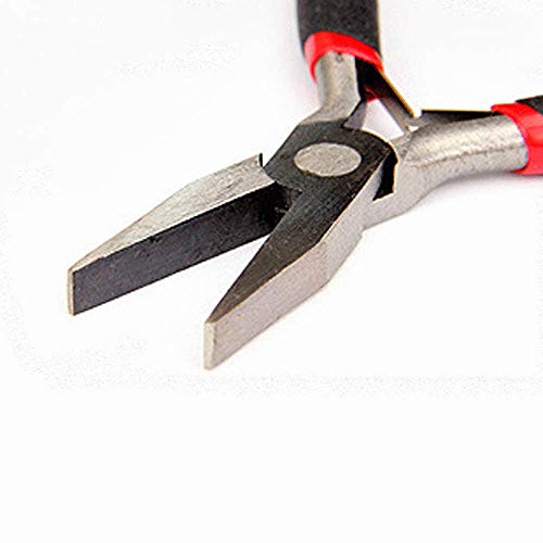 5 Inch Flat Nose Pliers Wire Pliers for Jewelry Making, Wire Wrapping Bending - 2 Pack - style: Flat Nose