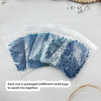 1310pcs Bicone Crystal Glass Beads 2mm 3mm 4mm 6mm 8mm Faceted Crystal Spacer Beads for Bracelets Necklace Pendants Earrings DIY Jewelry Craft Making(Peacock Blue) - color: Peacock Blue