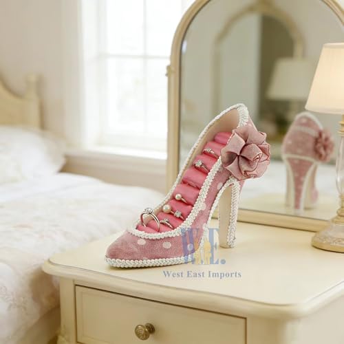 2 PCS Set Jewlery Display Shoe Ring Holder - Mannequin Necklace Display Bracelet Orgaziner (Or) - color: Or