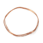PATIKIL 33 Feet Solid Bare Copper Wire, 44 Gauge 99.9% Pure Copper Wire 0.05mm Soft Beading Wire Metal Plant Stem Ties for Jewelry Craft (10m) - size: 0.05mmx10m