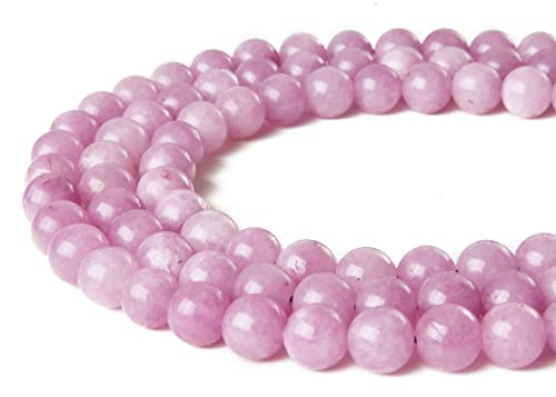100pcs 6mm Kunzite Beads Natural Gemstone Beads Round Loose Beads for Jewelry Making - color: Kunzite, size: 6mm