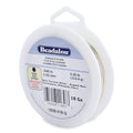 Beadalon German Style Wrapping Wire, Round, Silver Plated, 18 Gauge, 49 ft - color: Silver Plated, size: 18 Guage / 49 Ft