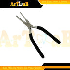 Bail Making Pliers with PVC Grip Handle | for Making S-Hooks, Ear Loops, Jump Loops, Bail, and More - German Stainless Steel ((J4A) 3 & 5mm Loops) - size: (J4A) 3 & 5mm Loops