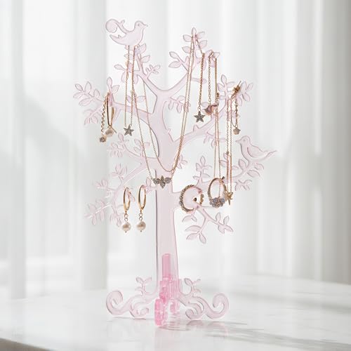 Tree Shape Jewelry Stand Mold, Silicone Resin Earring Holder Epoxy Casting Display Necklace Organizer Hanger Rack Mould for DIY Art Crafts, Handcraft Making, Bracelets Storage, Home Decoration Gift