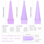 Wire Wrapping Mandrel Jewelry Shape Mandrel Kit Jewelry Making Bending Shaping Forming Tools Mandrel for Wire Round Triangle Square