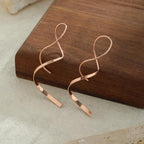 14K Gold/Sterling Silver Plated Dangle Earrings Dainty Hypoallergenic Jewelry, Trendy Lightweight Accessories for Women Valentines Mother's Day Birthday Thanksgiving Day Gifts - style: A-RG